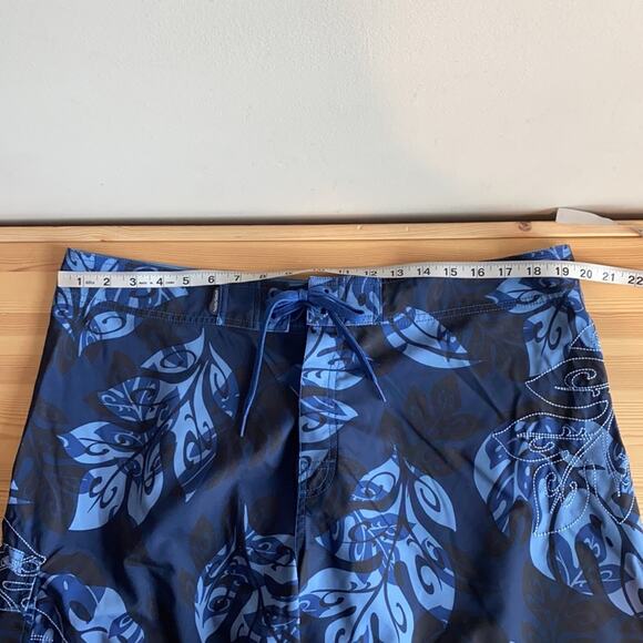Crazy Shirts Hawaiian Floral Board Swim Trunk Short 38 - Picture 9 of 11